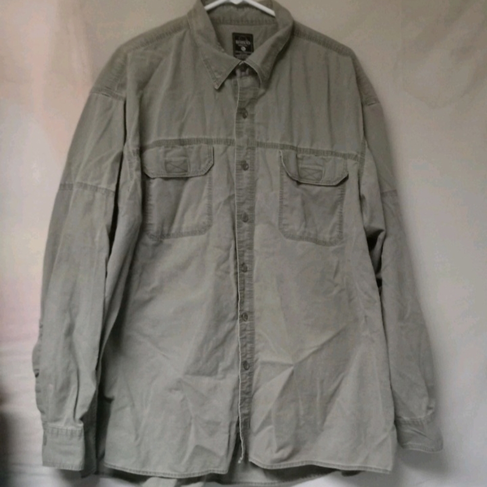 RedHead Men's Light Gray Shirt Jacket